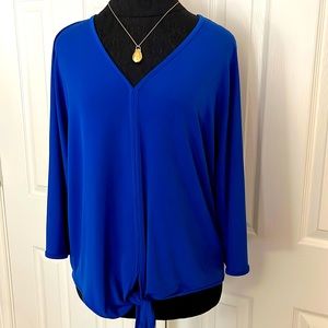 PREMISE Cobalt Blue Ladies Top SZ Small